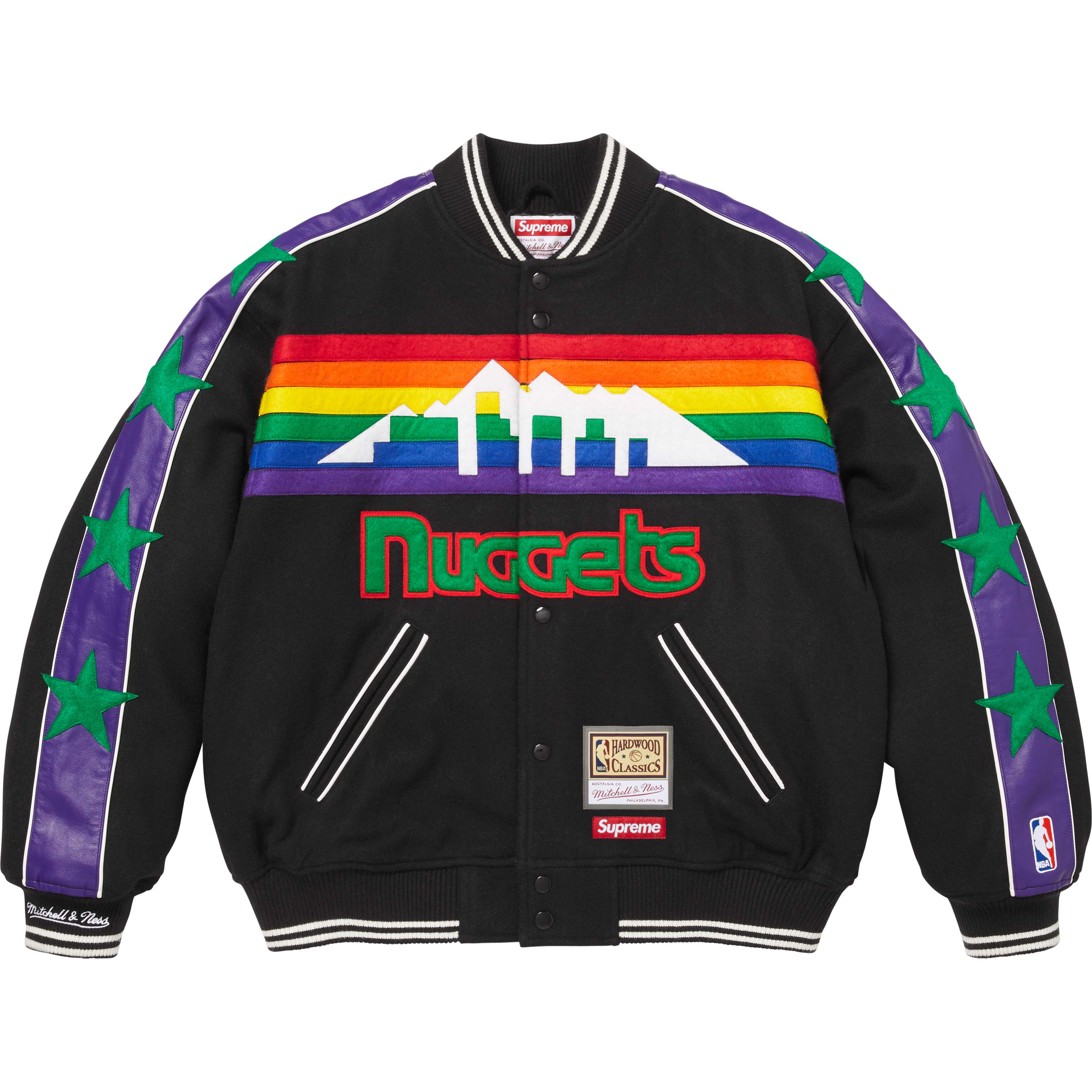 Supreme®/Mitchell & Ness® Teams Varsity Jacket view 14